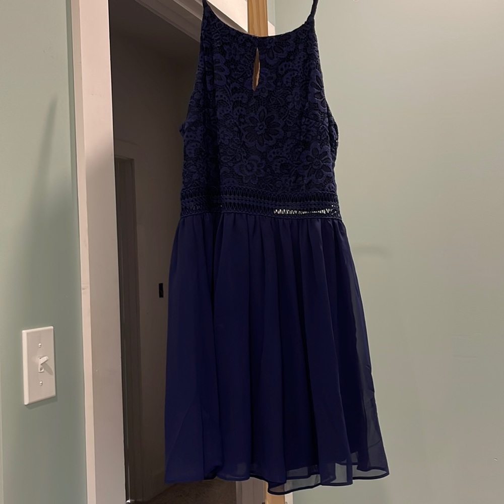 Navy blue dress size 9